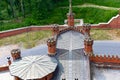 View of the hill called Kosciusko Mound in Krakow in Poland