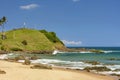 View of hill of Chris in Salvador city, Bahia Royalty Free Stock Photo