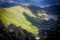 View from hill Dumbier, Slovakia Royalty Free Stock Photo