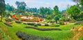 The view from the hill, Mae Fah Luang garden, Doi Tung, Thailand