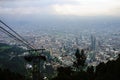 View from Hill of Monserrate, Bogot, Colombia Royalty Free Stock Photo