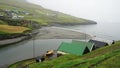 view of the river, Torshaven, Faroes islands Royalty Free Stock Photo