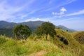 View from the hilltop of the Little Adam's peak, Ella, Sri Lanka Royalty Free Stock Photo