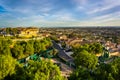 View from Hilltop Park, in Signal Hill, Long Beach Royalty Free Stock Photo