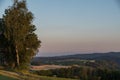 View in a hilly landscape - Austria