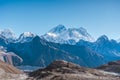 View from Himalayan Mountains