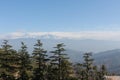 View of the Himalayas from Kausani, Uttarkhand, India