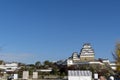 View of Himeji Castle from Sannomaru square of Himeji Park, Long Shot