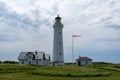 View of the Hirtshals lighthouse in northern Denmark