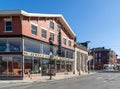 View of historic Ayres & Galloway Hardware Store on North Street in downtown Middletown, NY.