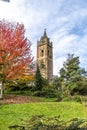 A view of the historic Cabot Tower, located in Brandon Hill Park.