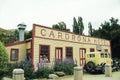 View of Historic Cardrona Hotel. It is known for its distinctive hotel of gold rush vintage. Taken in Cardrona, New Zealand on Dec Royalty Free Stock Photo