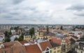 View on the historic center city from Town Hall in Ivano-Frankivsk, Ukraine