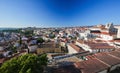 View on the historic center of Coimbra, Portugal Royalty Free Stock Photo