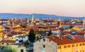 View of the historic center of Pisa