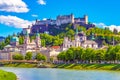 Salzach river and Historic Centre of the City of Salzburg Austria