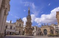 View of the historic centre of NardÃÂ² in Apulia, Italy