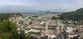 View of the historic city of Salzburg, Salzburger Land