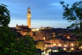 Historical city of Siena Italy.