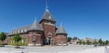 View of the historic Customs House in the harbor of Aarhus