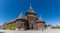 View of the historic Customs House in the harbor of Aarhus