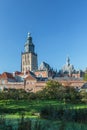 View at the historic Dutch town Zutphen Royalty Free Stock Photo