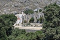 View on the historic Monastery Of Preveli Royalty Free Stock Photo