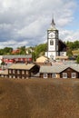 View of the historic Norwegian mining town RÃÂ¸ros