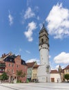 View of the historic old town of Bautzen with its many city gates Royalty Free Stock Photo