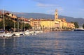 View of the historic part of Salo on Lake Garda.