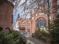 View of the historic power station in Cottbus