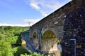 Historic Railway Viaduct of the Highlands of Scotland Royalty Free Stock Photo