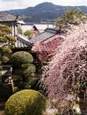 View of historic Uchiko town in Ehime prefecture, Japan Royalty Free Stock Photo