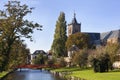 View on historic Vianen in the Netherlands Royalty Free Stock Photo