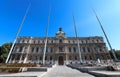 The view of the building of the Prefecture of Marseille, France. Royalty Free Stock Photo