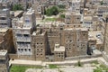 View of the historical buildings of the Sanaa city in Sanaa, Yemen.