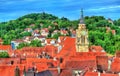 View of the historical center of Tubingen, Baden Wurttemberg, Germany Royalty Free Stock Photo