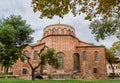 View of the historical church of Hagia Irene or Hagia Eirene in Istanbul. Turkey Royalty Free Stock Photo