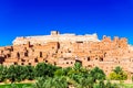 View on historical city of Ait ben Haddou in Morocco Royalty Free Stock Photo