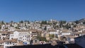 View of the historical city Albaicin Granada, Spain Royalty Free Stock Photo