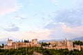 View of the Historical City Granada Royalty Free Stock Photo