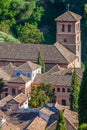 View of the Historical City of Granada Andalucia Spain Royalty Free Stock Photo