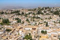 View of the historical city of Granada, Spain Royalty Free Stock Photo