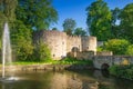 View of Coppenbrugge Castle, Lower Saxony, Germany