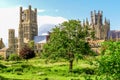 View of Ely Cathedral in Cambridgeshire, England Royalty Free Stock Photo