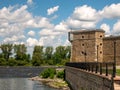 View on an historical fort Fort of Chambly Qubec Canada Royalty Free Stock Photo