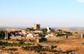 View of the historical fortress Braganca, Portugal Royalty Free Stock Photo