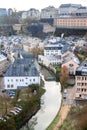 A view of historical part of Luxembourg