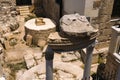 view of Historical ruin in the old Town of Antalya Turkey Royalty Free Stock Photo