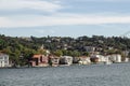 View of historical, traditional mansions by Bosphorus in Kanlica area of Asian side of Istanbul.